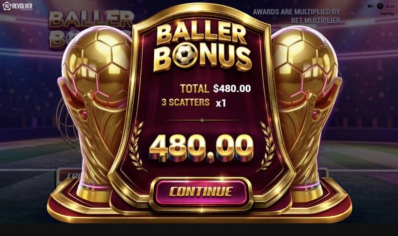 Trophy Spins World Cup 26 - pemilihan bola sepak dalam pick-and-win